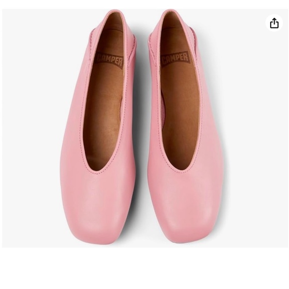 Camper Casi Myra Leather Ballerina Flats - Ultra-Comfortable Women’s 7.5 - Picture 1 of 7